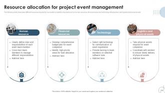 Project Event Management Powerpoint Presentation Slides PM CD Compatible Informative