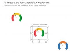 Project health card powerpoint slide information