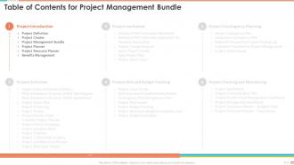 Project Management Bundle Powerpoint Presentation Slides