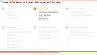 Project Management Bundle Powerpoint Presentation Slides