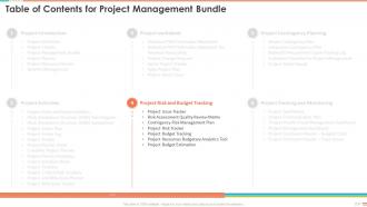 Project Management Bundle Powerpoint Presentation Slides