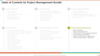 Project Management Bundle Powerpoint Presentation Slides