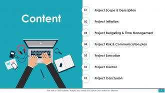 Project Management Powerpoint Presentation Slides