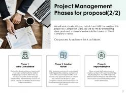 Project management proposal template powerpoint presentation slides