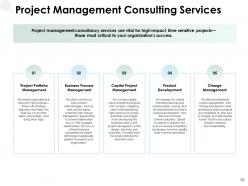 Project management proposal template powerpoint presentation slides