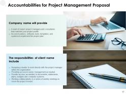 Project management proposal template powerpoint presentation slides