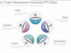 Project management standards ppt slides