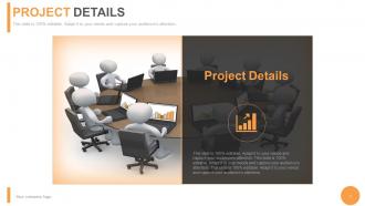 Project management status powerpoint presentation with slides