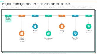 Project Management Timeline Powerpoint Ppt Template Bundles