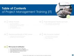 Project Management Training It Powerpoint Presentation Slides