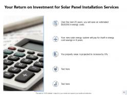 Project Proposal For Solar Panel Installation Powerpoint Presentation Slides