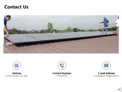 Project Proposal For Solar Panel Installation Powerpoint Presentation Slides