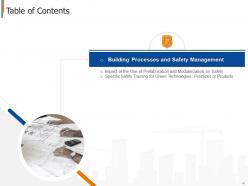 Project safety management in the construction industry powerpoint presentation slides