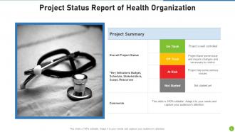 Project Status Report Powerpoint Ppt Template Bundles