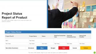 Project Status Report Powerpoint Ppt Template Bundles