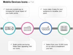 Projector keyboard printer ppt icons graphics