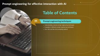 Prompt Engineering For Effective Interaction With AI Powerpoint Presentation Slides Ideas Adaptable