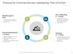 Proposal For Commercial Lawn Upkeeping Powerpoint Presentation Slides