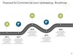 Proposal For Commercial Lawn Upkeeping Powerpoint Presentation Slides