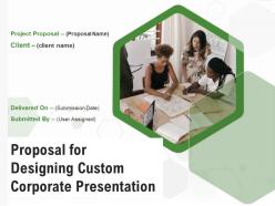 Proposal For Designing Custom Corporate Presentation Powerpoint Presentation Slides