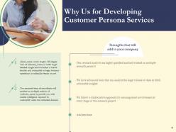 Proposal for developing customer persona powerpoint presentation slides