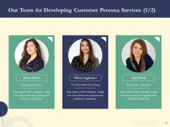 Proposal for developing customer persona powerpoint presentation slides