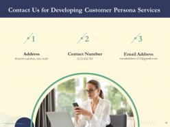 Proposal for developing customer persona powerpoint presentation slides