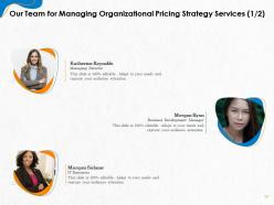 Proposal For Managing Organizational Pricing Strategy Powerpoint Presentation Slides