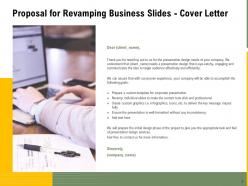 Proposal For Revamping Business Slides Powerpoint Presentation Slides