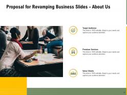 Proposal For Revamping Business Slides Powerpoint Presentation Slides