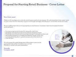 Proposal for starting retail business powerpoint presentation slides