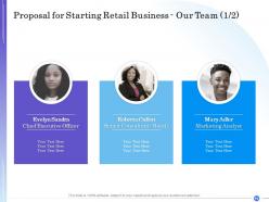 Proposal for starting retail business powerpoint presentation slides