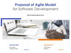 Proposal of agile model for software development powerpoint presentation slides