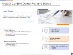 Proposal of agile model for software development powerpoint presentation slides