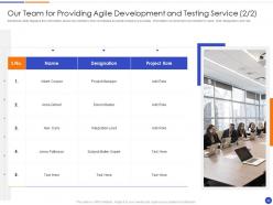 Proposal of agile model for software development powerpoint presentation slides