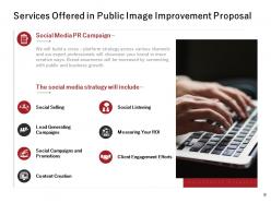 Public Image Improvement Proposal Powerpoint Presentation Slides