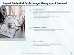 Public image management proposal powerpoint presentation slides