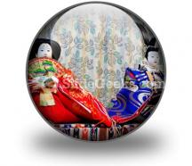 Chinese dolls powerpoint icon c