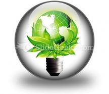 Eco concept powerpoint icon c