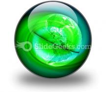 Green earth powerpoint icon c