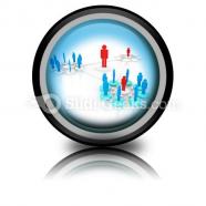 Human resources powerpoint icon cc