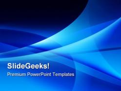 Abstract blue background design powerpoint templates and powerpoint backgrounds 0411