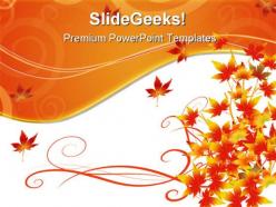 Autumn season nature powerpoint templates and powerpoint backgrounds 0611