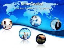 Business collage success powerpoint templates and powerpoint backgrounds 0411