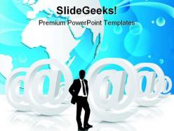 Business concept internet powerpoint backgrounds and templates 1210