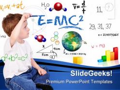 Child education powerpoint background and template 1210