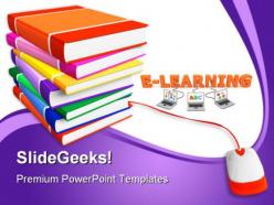 E learning education powerpoint backgrounds and templates 1210