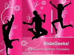 Happy people powerpoint templates and powerpoint backgrounds 0711