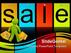 Shopping sales powerpoint templates and powerpoint backgrounds 0811