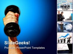 Strength business powerpoint templates and powerpoint backgrounds 0311